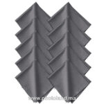 10 paquets de chiffon de nettoyage gris aiguille 150*180mm avec logo K&F