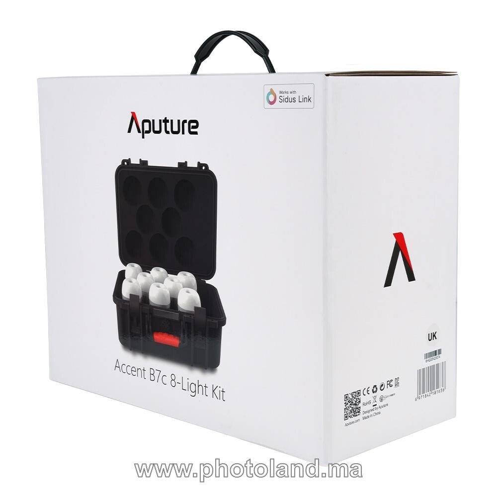 aputure-accent-b7c-8-light-kit-1 Aputure Accent B7c 8-Light Kit - Image 1