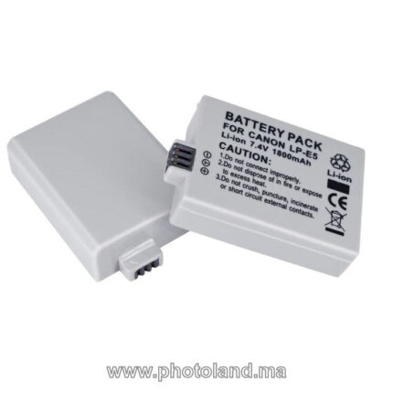 Batterie LP-E5 Pour Appareil Photo Canon