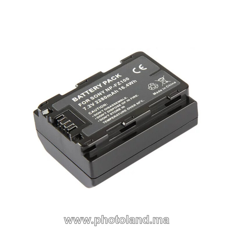 batterie-np-fz100-pour-appareil-photo-sony-1 Batterie NP-FZ100 pour appareil photo SONY - Image 1