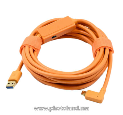 Câble Tether Type-C vers Type-C 5m avec amplificateur