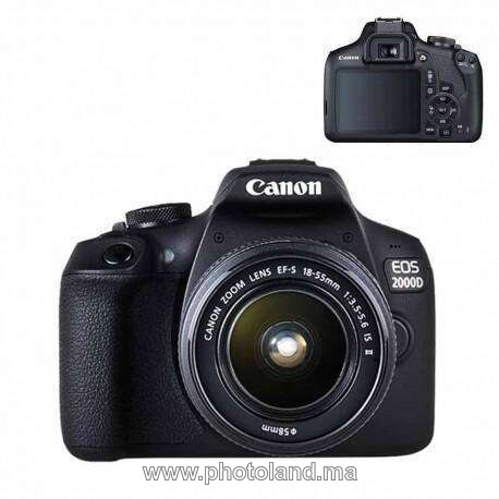 canon-eos-2000d-objectif-18-55-is-neuf-1 Canon EOS 2000D + Objectif 18-55 IS (neuf) - Image 1