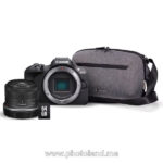 Canon EOS R100 + RF-S 18-45mm f4.5-6.3 IS STM + Sac photo + carte SD 64 go