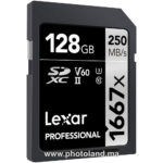 LEXAR 128GO  SDXC UHS-II 280mb/s