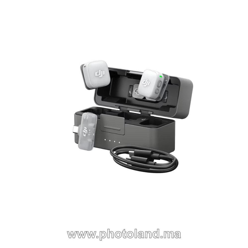 dji-mic-mini-2-mobile-kit-2-tx-1-mobile-rx-charging-case-1 DJI Mic Mini 2 Mobile Kit (2 TX + 1 Mobile RX + Charging Case) - Image 1