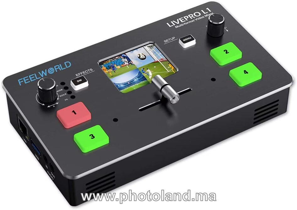 feelworld-livepro-l1-melangeur-video-4-entree-hdmi-1 FEELWORLD LIVEPRO L1 – mélangeur vidéo 4 entrée HDMI - Image 1