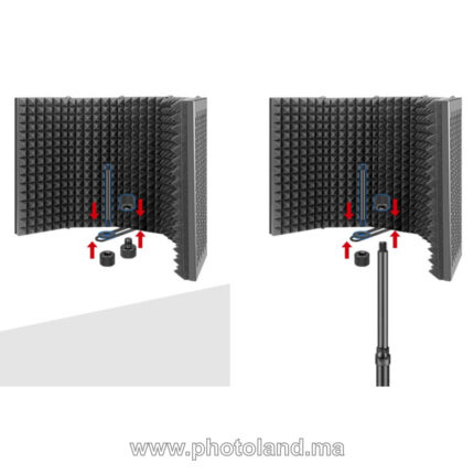 Filtre de réflexion vocal professionnel