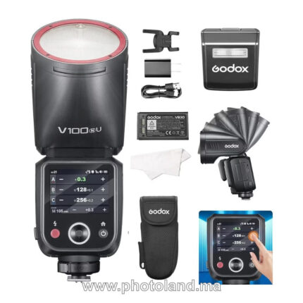 Flash rond Godox V100 pour Nikon