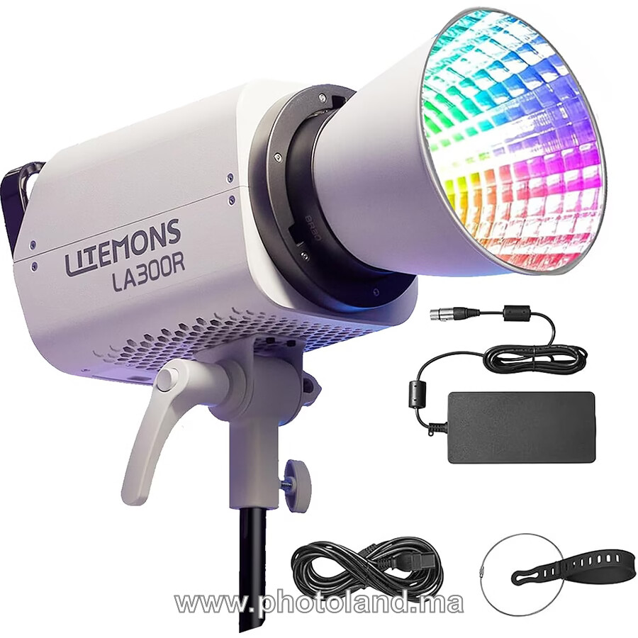 godox-litemons-la300r-rgb-led-monolight-1 Godox Litemons LA300R RGB LED Monolight - Image 1