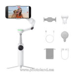 Insta360 Flow 2 Pro stabilisateur – Pack Créateur (Blanc Summit)