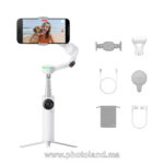 Insta360 Flow 2 Pro stabilisateur – Pack Standard (Blanc Summit)