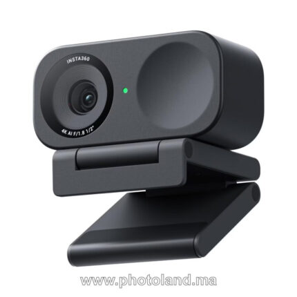 Insta360 Link 2C webcam IA 4K – Édition Standard (Noir Graphite)