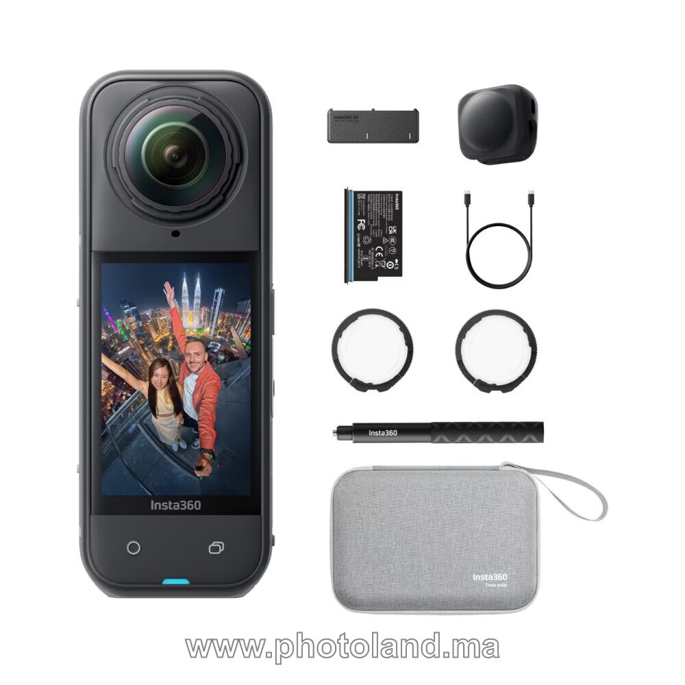 insta360-x5-camera-360-8k-pack-essentiel-1 Insta360 X5 caméra 360 8K – Pack Essentiel - Image 1