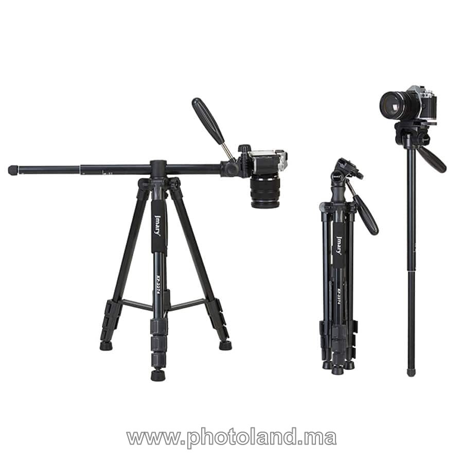 jmary-kp-2274-multifonctionnel-professional-tripod-1 Jmary KP-2274 Multifonctionnel Professional Tripod - Image 1