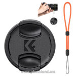 K&F CONCEPT BOUCHON D’OBJECTIF À PINCE AVEC CORDON