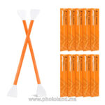 K&F Concept Lot de 10 bâtons de nettoyage à double tête pour cadre CMOS APS-C 16 mm