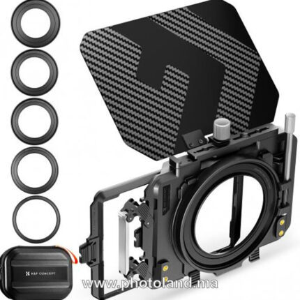 K&F CONCEPT MINI MATTE BOX – KIT FILTRES 4″ × 5,65″