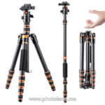 K&F Concept – Portable Carbon Fiber Camera Tripod – KF09.077V3