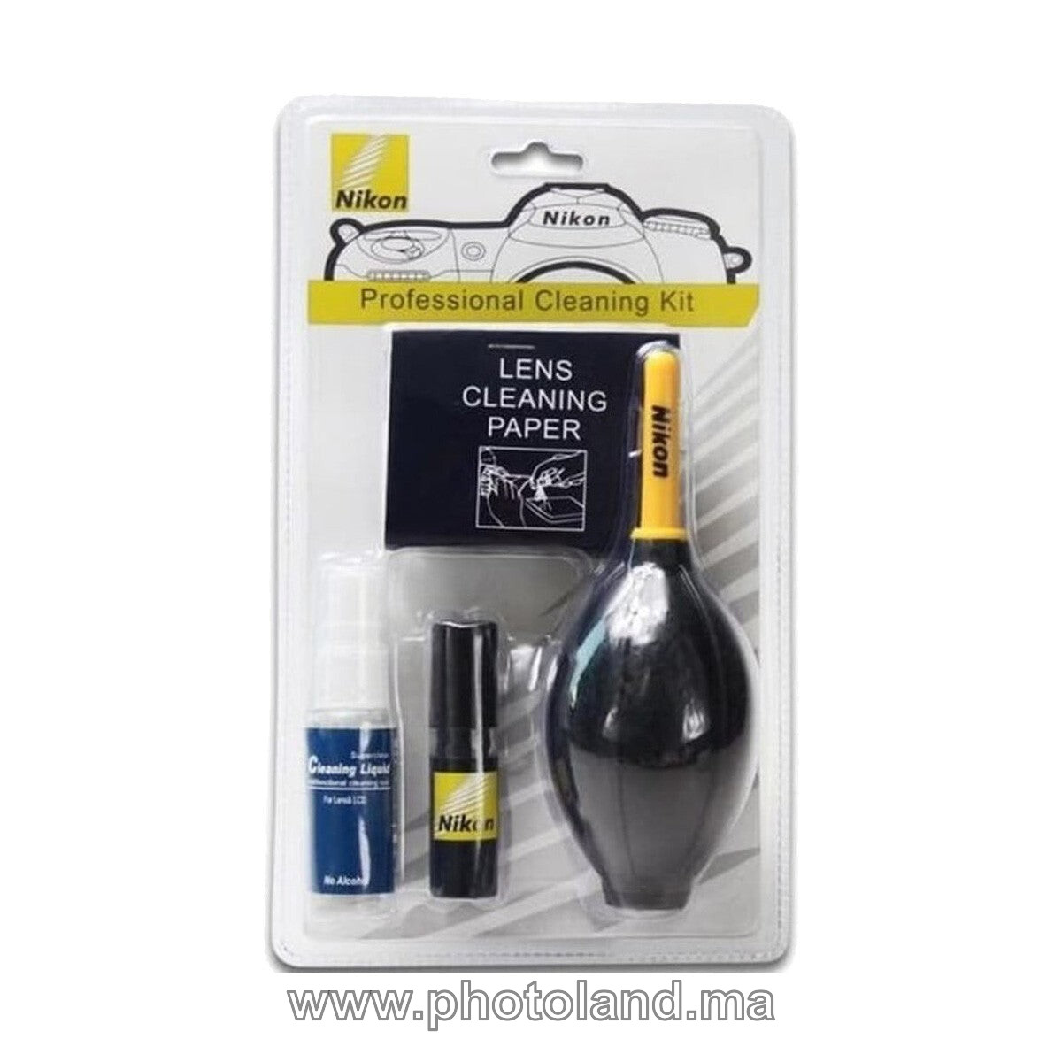 kit-de-nettoyage-appareil-photo-nikon-7-en-1-1 Kit de nettoyage appareil photo Nikon 7in1 - Image 1
