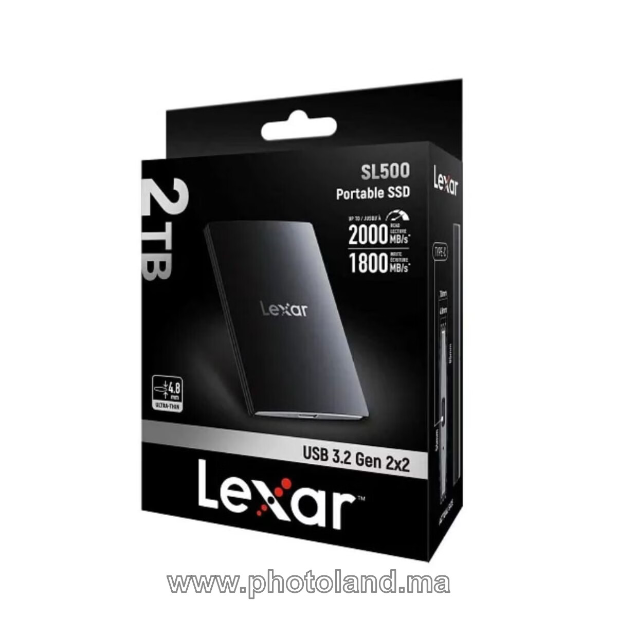 lexar-sl500-2tb-disque-dur-ssd-portable-1 Lexar SL500 2TB Disque Dur SSD Portable - Image 1