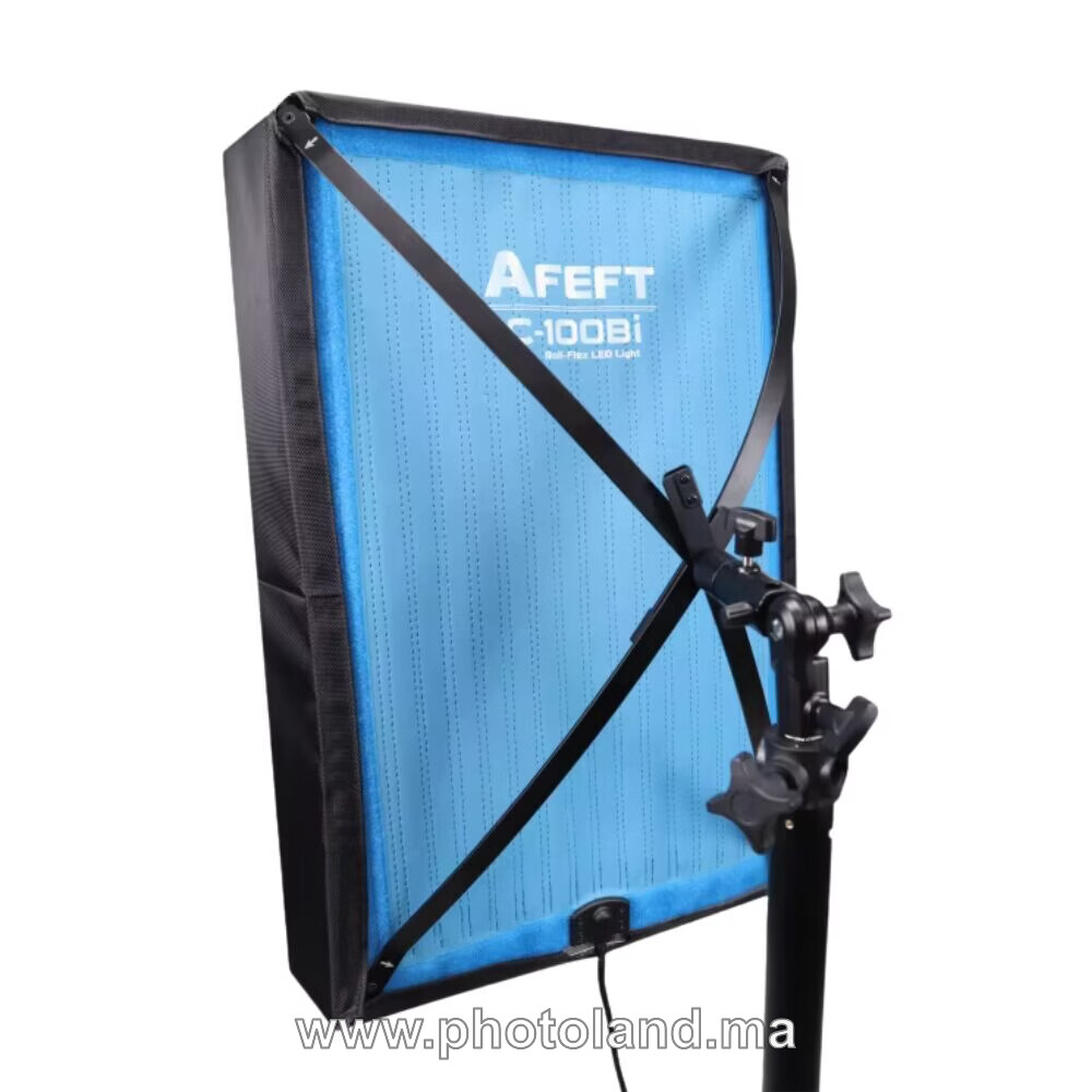 panneau-led-flexible-afeft-c100bi-100-w-bicolor-1 Panneau LED flexible AFEFT C100Bi 100 W Bi‑color - Image 1