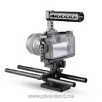 Rig cage pour sony a6500/a6300 avec top poignée 15mm tige système embase