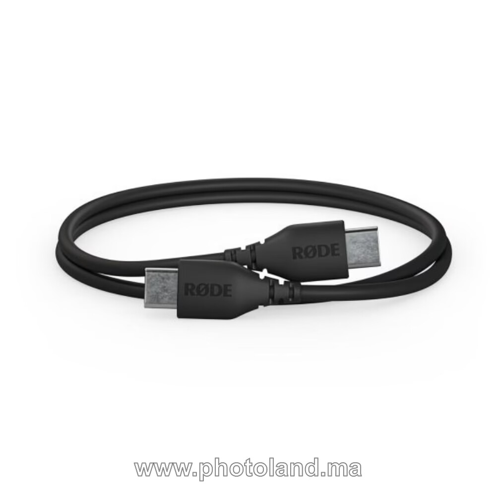 rode-sc22-cable-usbc-vers-usbc-30-cm-leger-1 Rode SC22 – Câble USB‑C vers USB‑C 30 cm léger - Image 1
