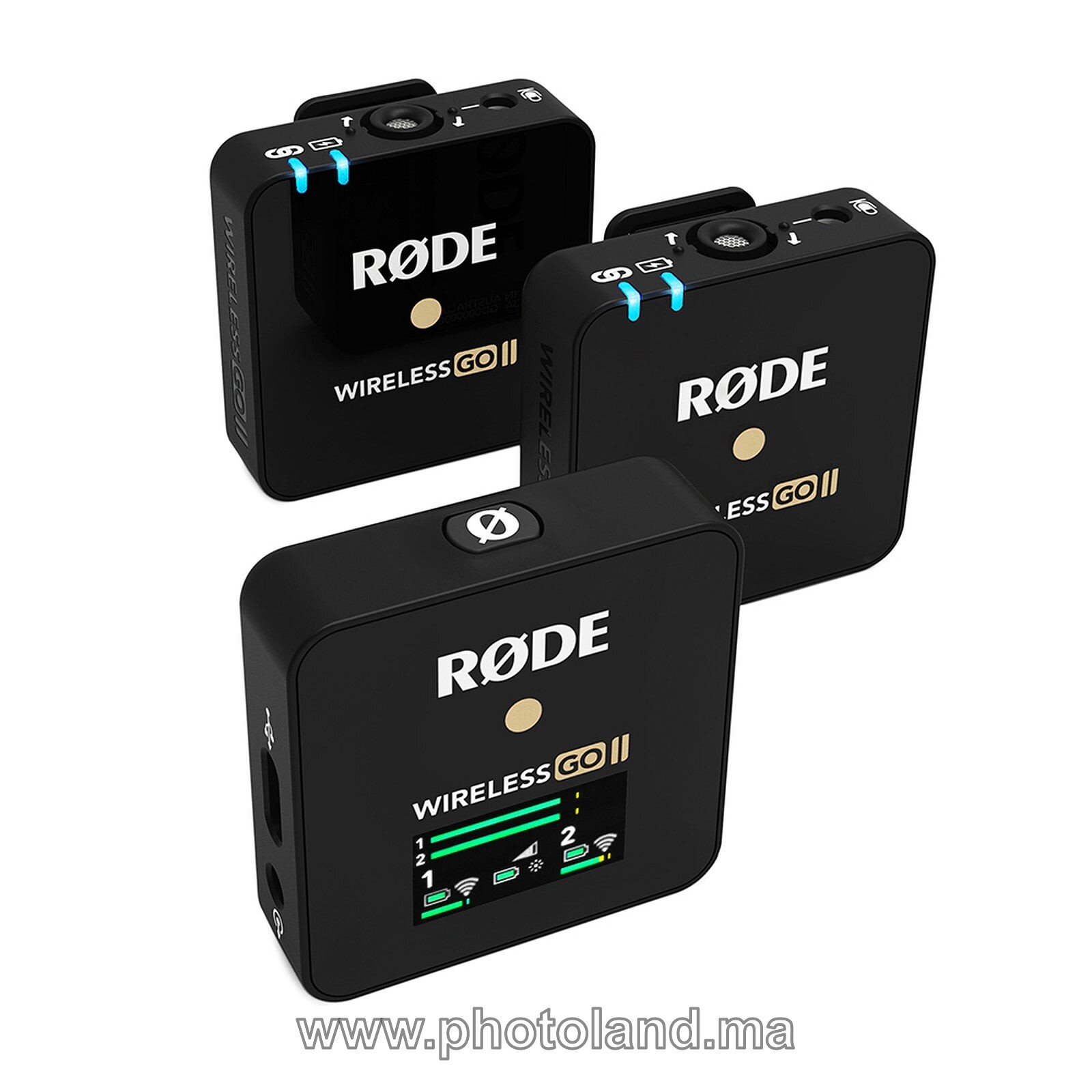 rode-wireless-go-ii-1 RØDE Wireless GO II (double émetteur) – Système micro sans fil - Image 1