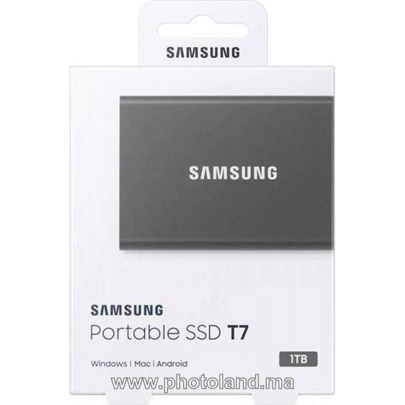samsung-portable-ssd-t7-1-to-gris-1 Samsung Portable SSD T7 1To – Gris - Image 1