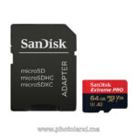 SANDISK 64Gb Extreme Pro microSD 170Mb/s