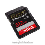 SANDISK 512Go EXTREME PRO SDXC UHS-I 200MB/S