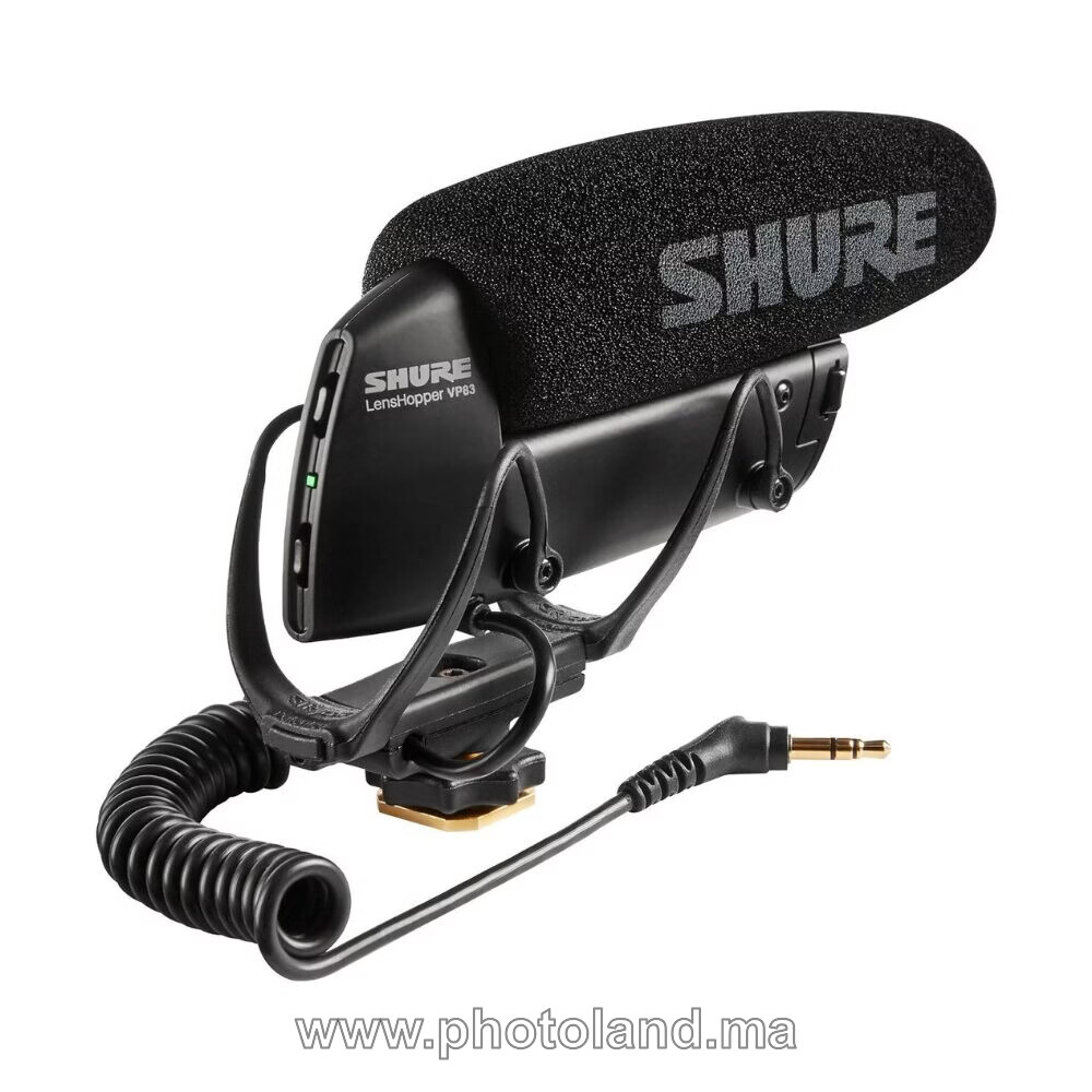 shure-vp83-lenshopper-micro-canon-sur-camera-1 Shure VP83 LensHopper – Micro canon sur caméra - Image 1