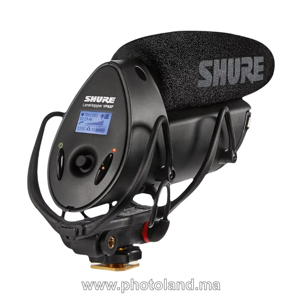 shure-vp83f-lenshopper-micro-canon-avec-enregistreur-flash-integre-1 Shure VP83F LensHopper – Micro canon avec enregistreur flash intégré - Image 1