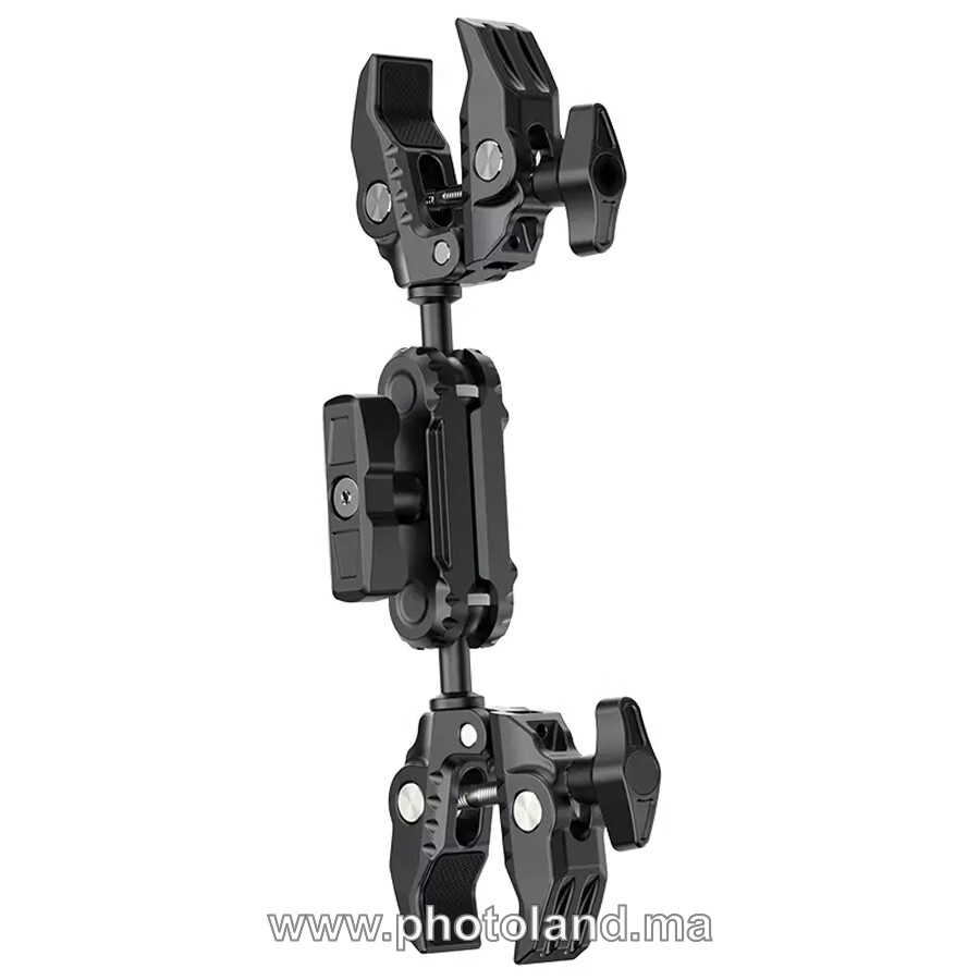 ulanzi-co17-super-clamp-with-dual-ballhead-magic-arm-1 ULANZI CO17 SUPER CLAMP WITH DUAL BALLHEAD MAGIC ARM - Image 1