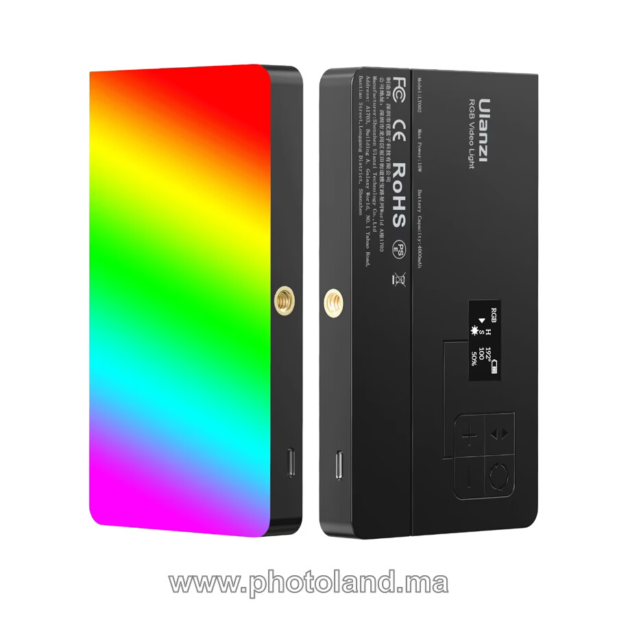ulanzi-vl120-rgb-light-black-1 ULANZI VL120 RGB LIGHT BLACK - Image 1