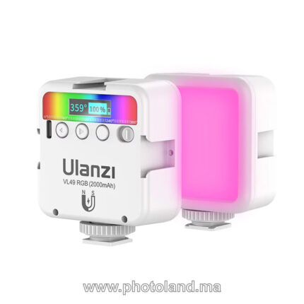 ULANZI VL49 RGB LIGHT WHITE