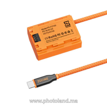 ZGCINE – USB-C PD to FZ100 Dummy Battery for SONY – PD-FZ100 For SONY
