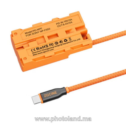 ZGCINE – USB-C PD to NPF Dummy Battery for SONY – PD-NPF For SONY